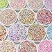 20g 5mm Mix Fruit Flower Animal Heart Cat's paw Letter Constellation Polymer Clay Slices Sprinkles Soft Clay Nail Shaker DIY Craft Slime Crystal Filler Accessories (09)