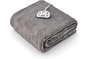Warm Storm Flannel Twin Heating Blanket: Electric Comfort for Cold Nights