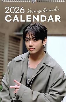 ジョングクぺん ページ Amazon | ジョングク グッズ 大判 壁掛け カレンダー 2026年 (令和8年