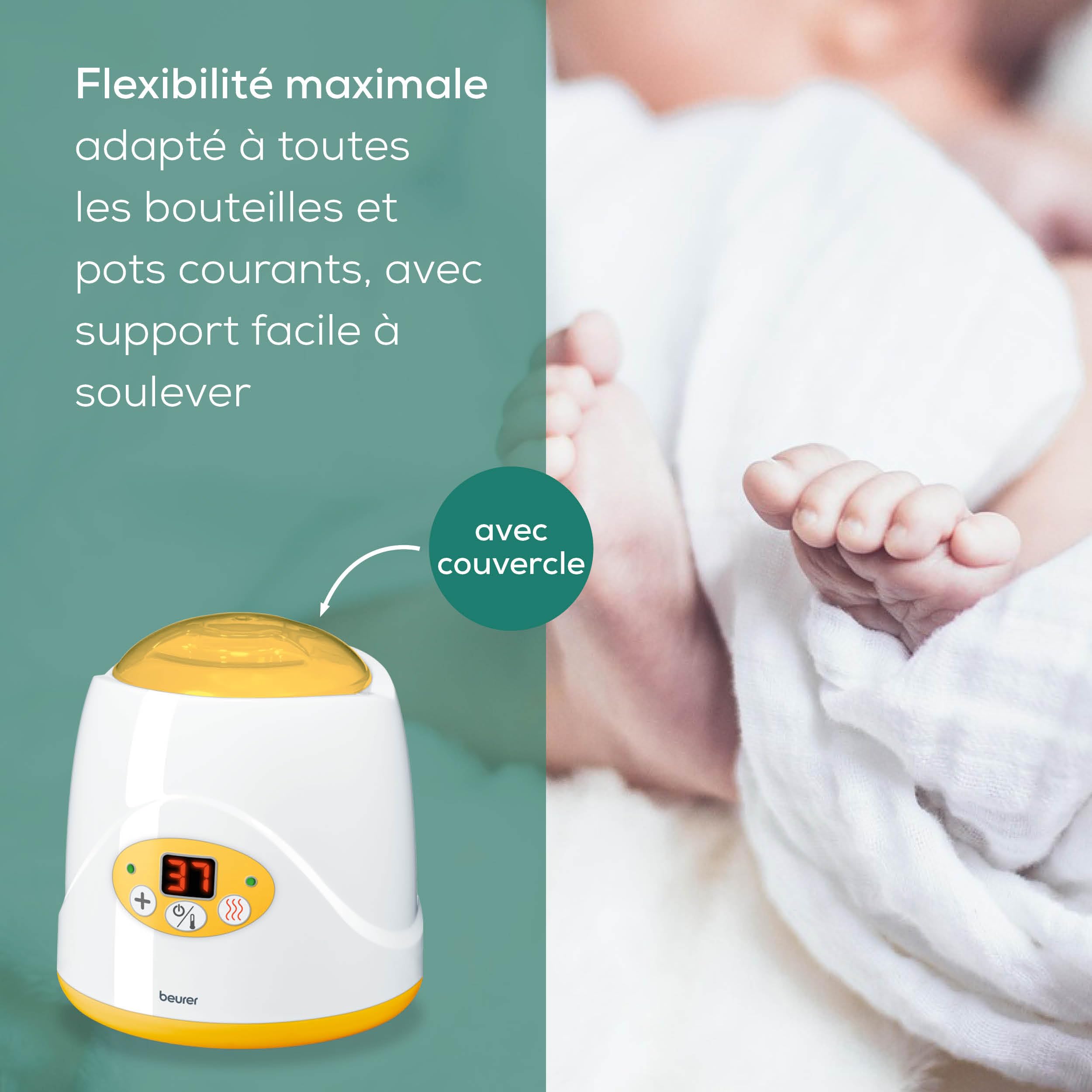 Philips AVENT iQ Babyvoeding- en Flesverwarmer - - Voor 23.59u