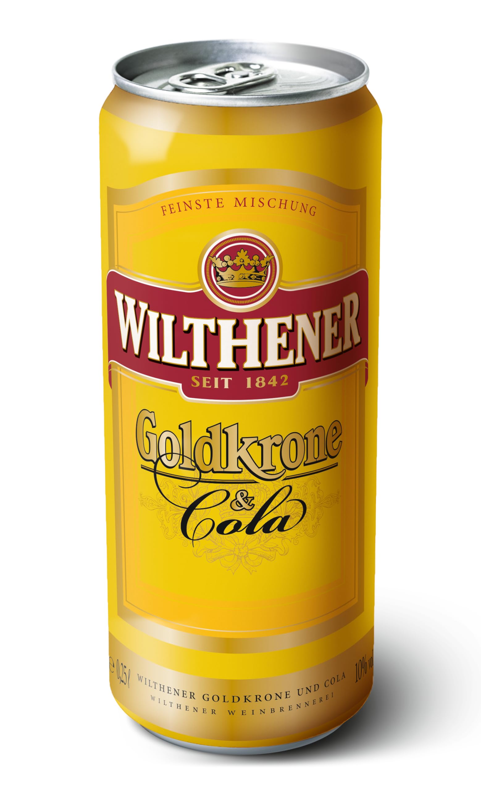 WILTHENER Goldkrone & Cola I Die goldene Mische I 10% vol. I 0,25 l