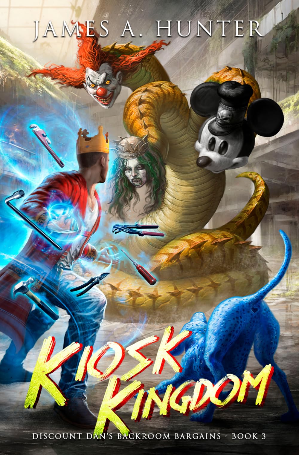 Kiosk Kingdom: A LitRPG Adventure (Discount Dan's Backroom Bargains)