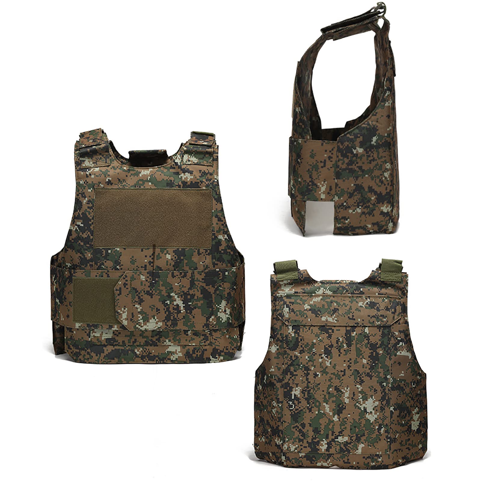 Taktische Weste Militär Style - Airsoft Combat Weste Wasserdicht Einheitsgröße