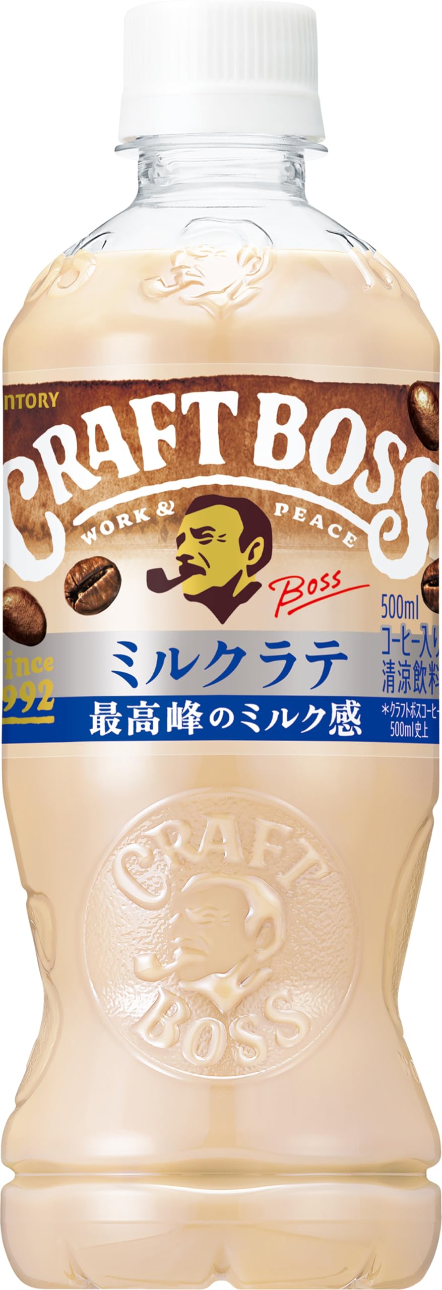 サントリー ボス BOSS クラフトボス ミルクラテ コーヒー 500ml×24本