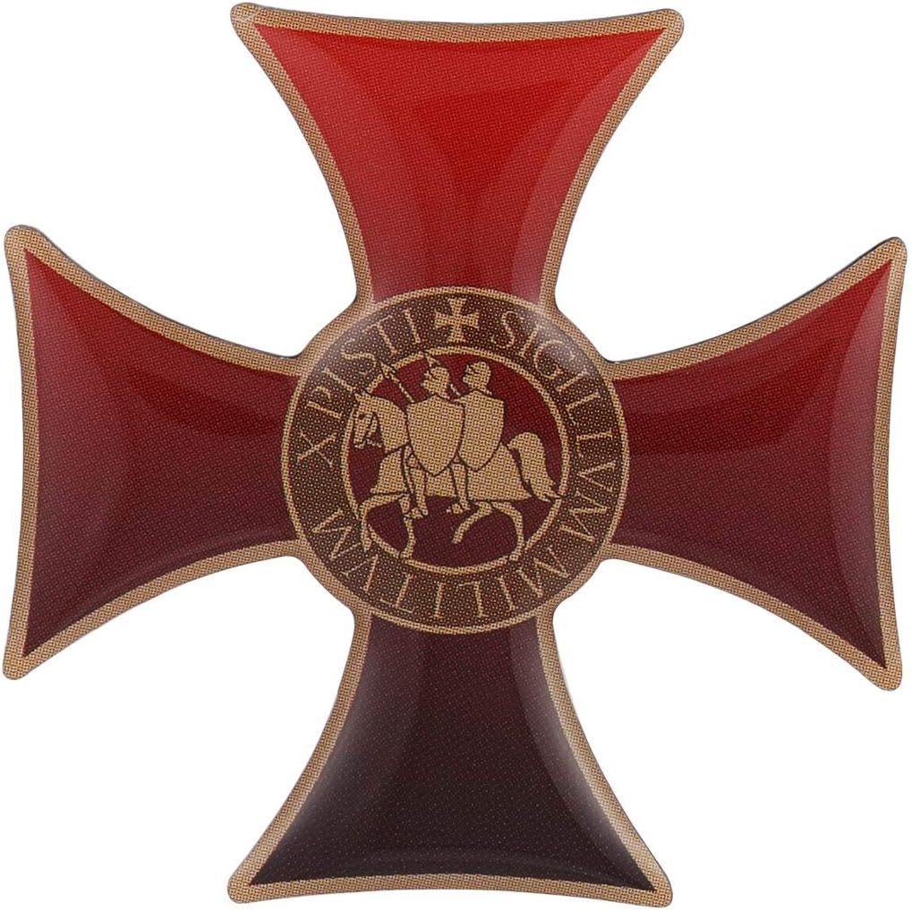 Knights Templar Enamel Pin