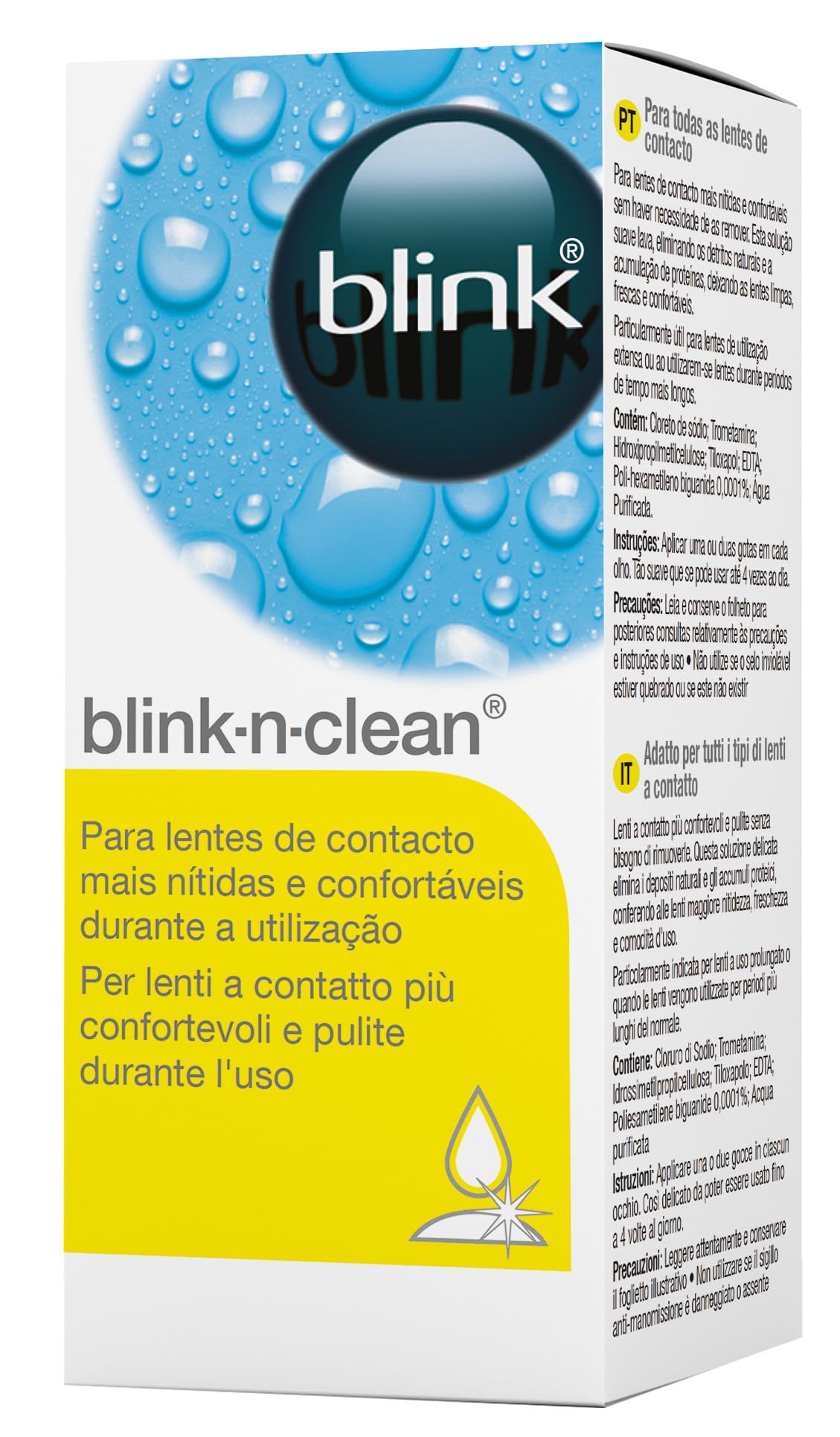 AMO blink-n-clean krople do czyszczenia oczu – czyste i przyjemne soczewki kontaktowe