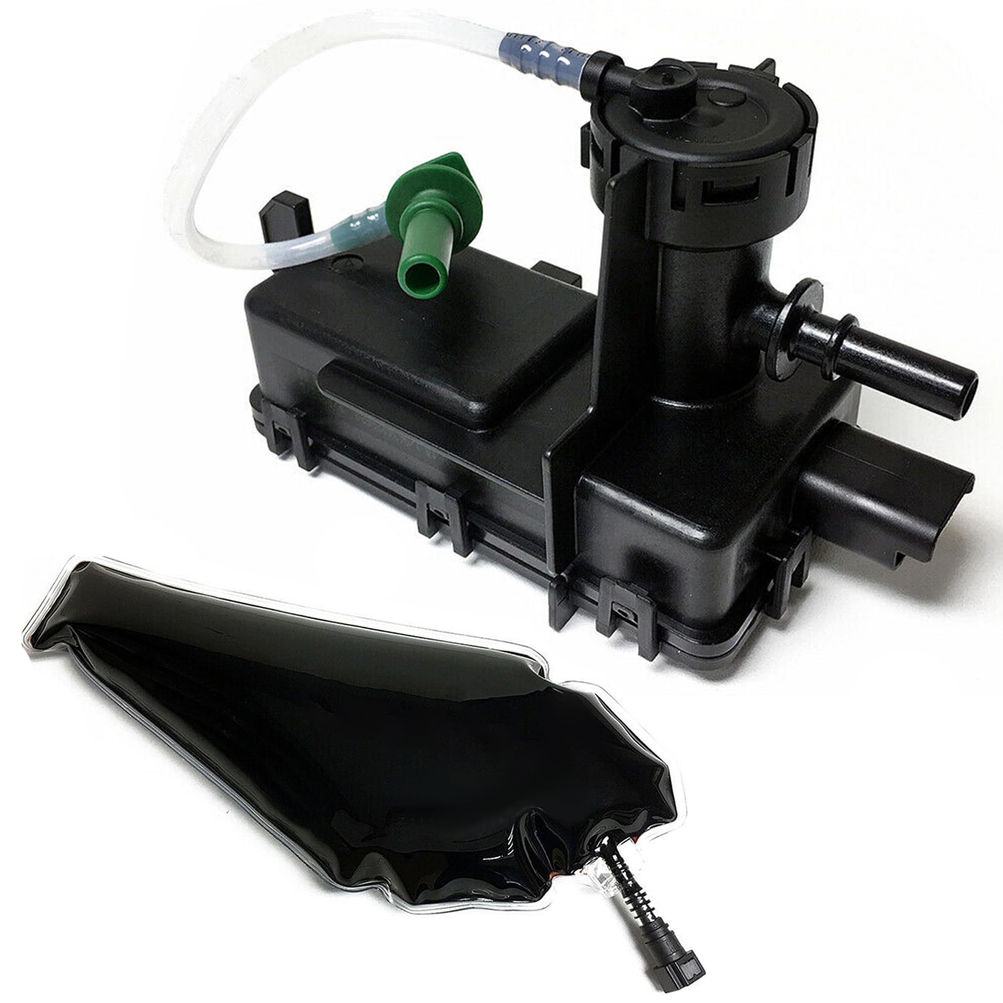 Partsline Réservoir Additif FAP + Pompe Cérine compatible Peugeot 207/207+ 207 SW 1.4 HDi 1.6 HDi - 1500GA 1500PP 9674028680 9658411580 1500RZ
