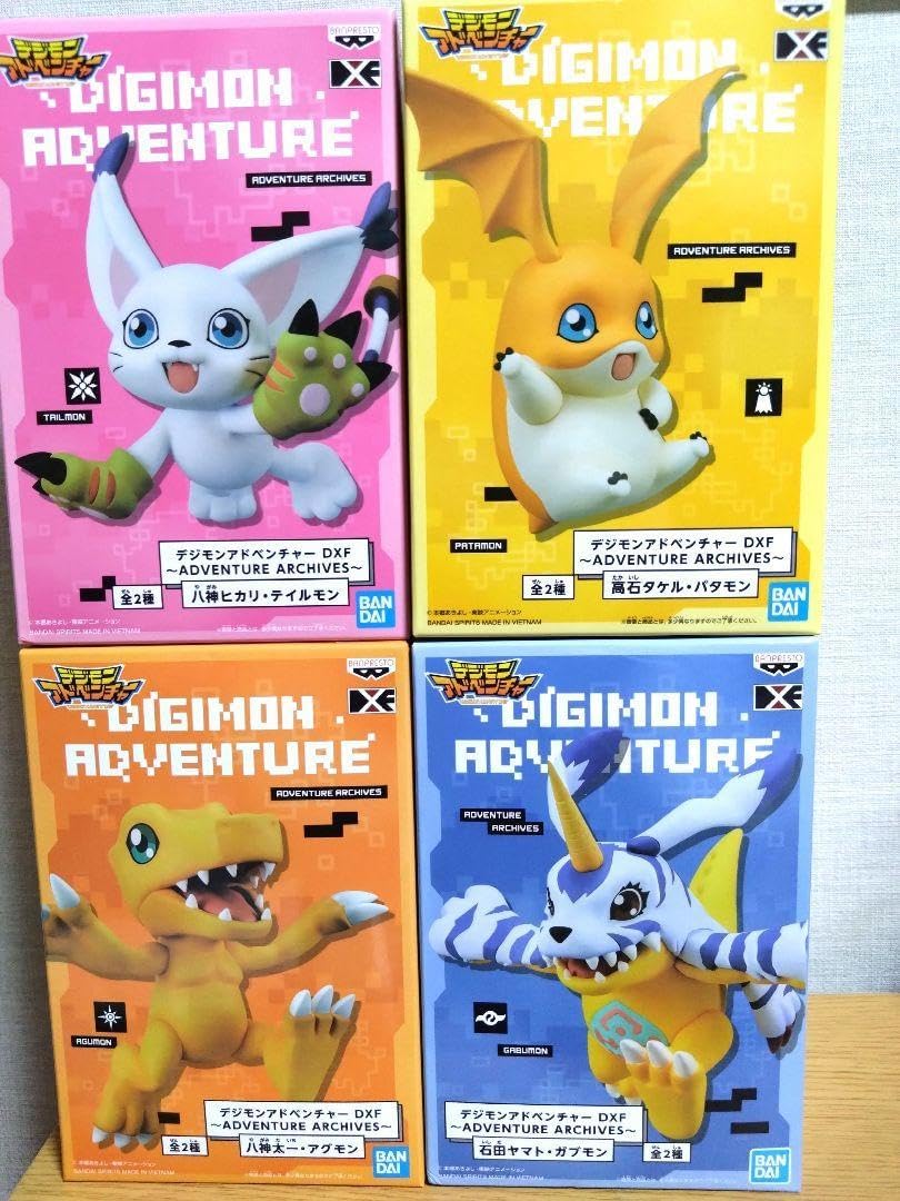 デジモンアドベンチャー フィギュア アグモン ガブモン