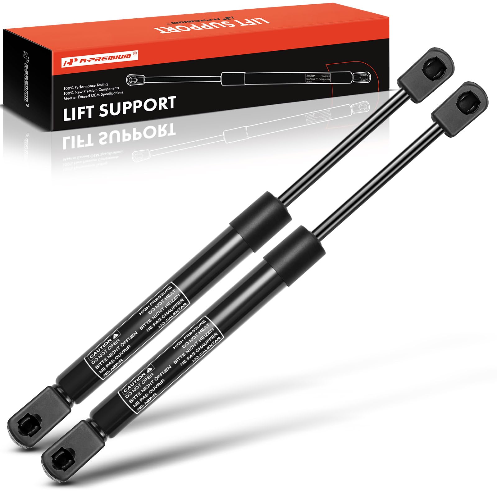 Amazon.com: A-Premium Front Hood Lift Supports Shocks Struts