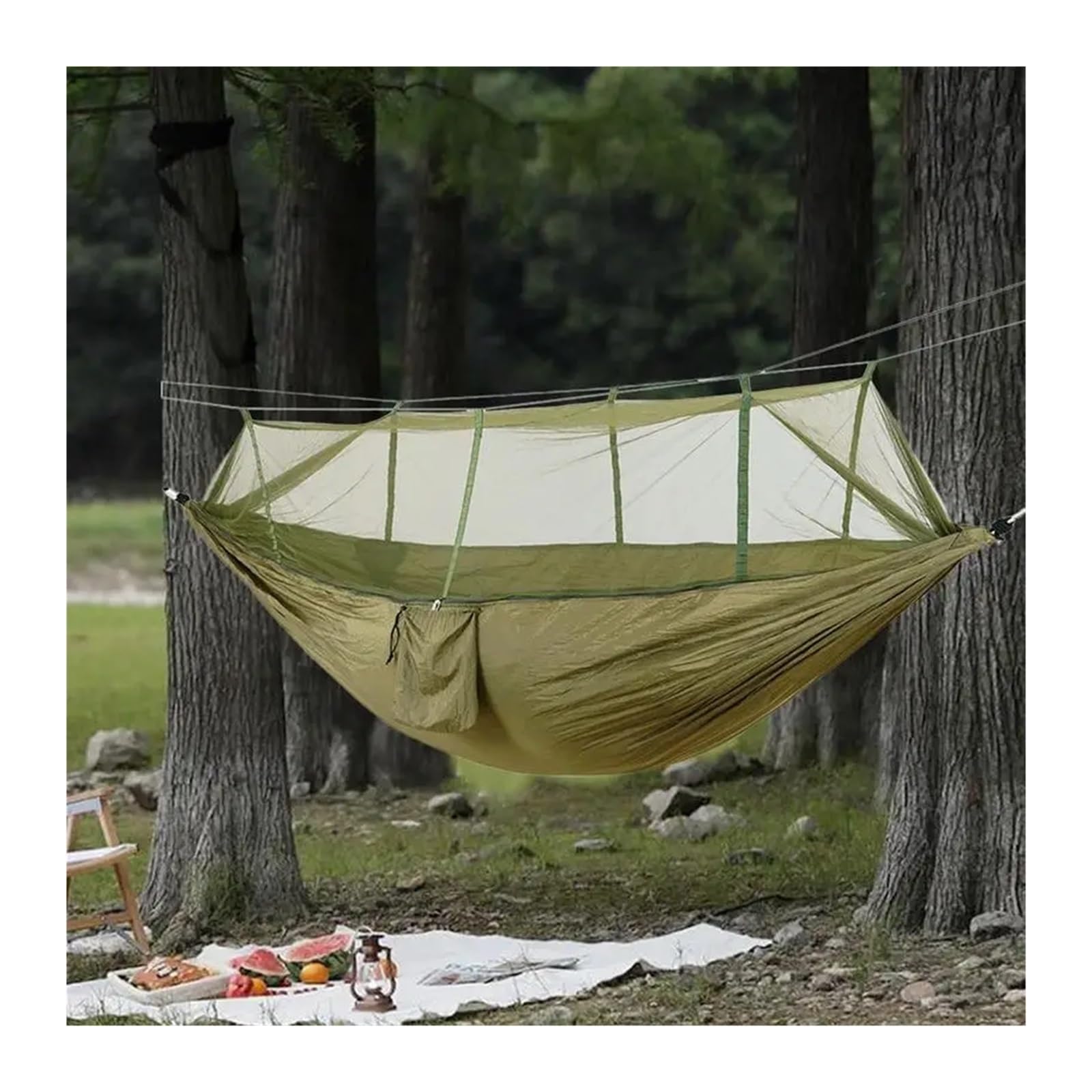 Hamac, Tente Hamac 2 Places avec Conception en Maille pour Le Camping/Jardin
