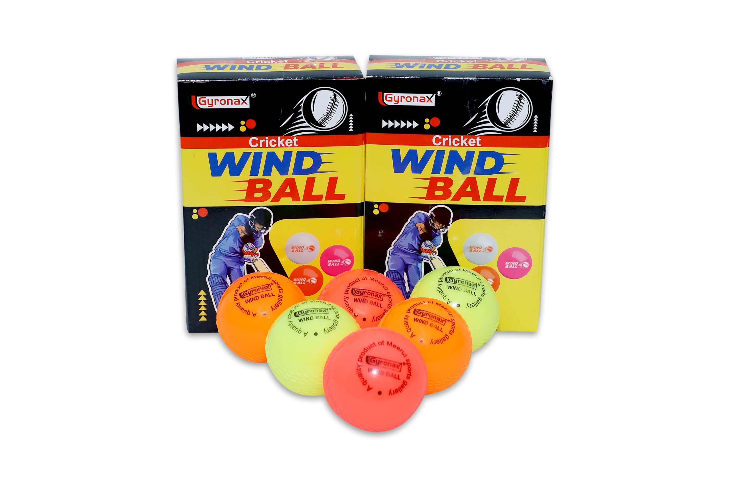Wind Ball Cricket Wind Balls Cricket Balls Soft Ball, Pack of 6-image-41