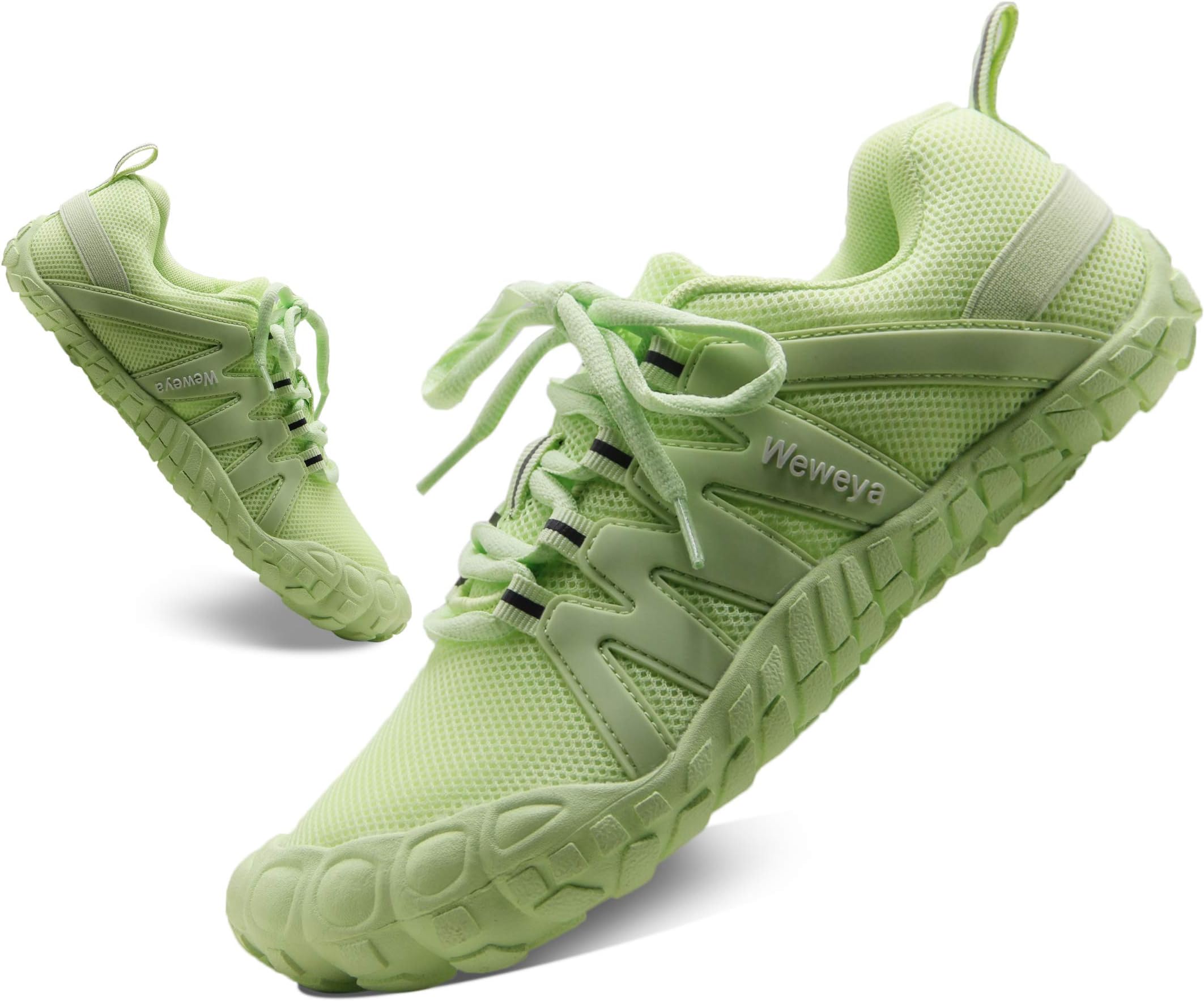 Women Barefoot Minimalist Zero Drop Insole Five Toe Wide Box Shoes