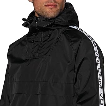 VOLCOM フード付きジャケット 黒と青 VOLCOM フード付きジャケット 黒と青