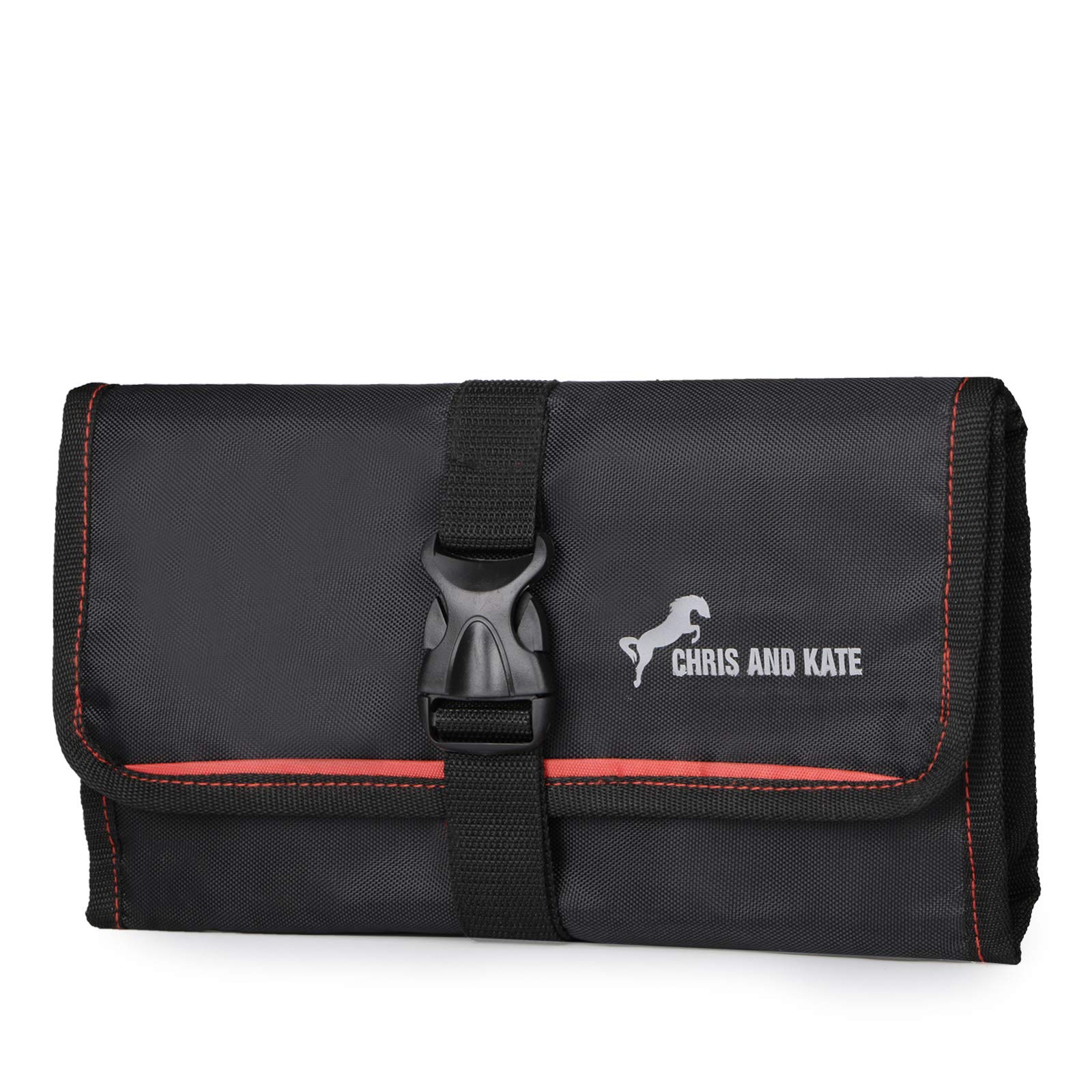Chris & Kate Black New Roll-up Design Travel Organiser Bag, Travel Organiser Bag, Portable Accessories Bag, Gadgets Travel Organizer Bag (B07Q5MFCCZ) Amazon Price History, Amazon Price Tracker
