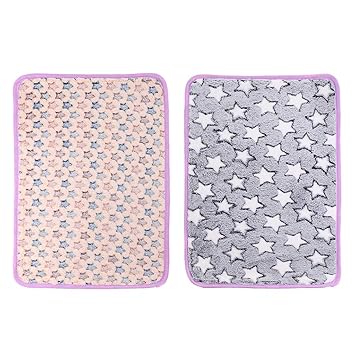 AUEL?Dog Kennel Pad Washable Mat Warm Breathable Comfortable Dog Bed for Crate L