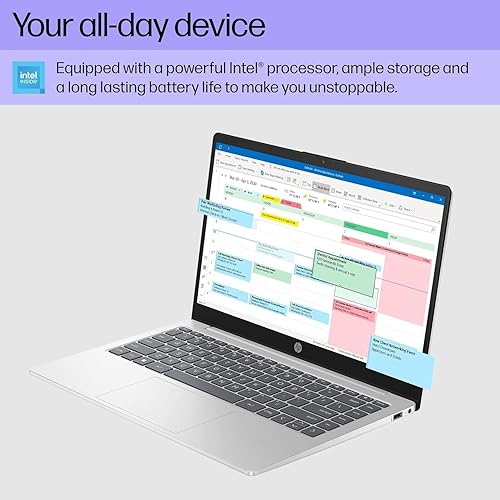 Miniatura 7 de HP Laptop Essential 2024, pantalla FHD IPS de 14 pulgadas, procesador Intel de cuatro núcleos de hasta 3.7 GHz, memoria de 8 GB, SSD de 256 GB, KB