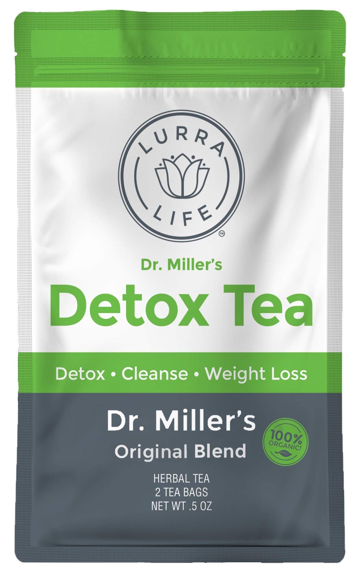 Buy LurraLife Dr. Miller's Detox Tea Original Blend for Detox