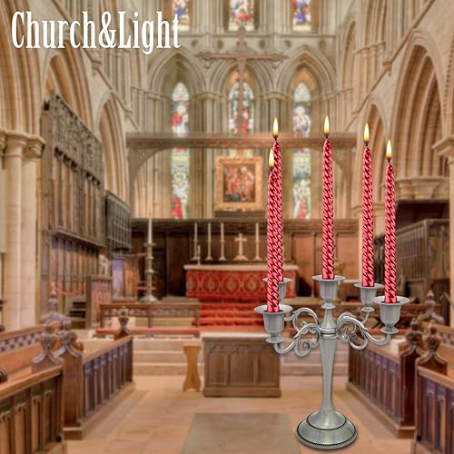 Miniatura 42 de Candelabro de metal de 5 brazos Negro,Bronce,Cobre,Peltre,Latón,Dorado,Plata,Negro puro,https:/ www.Yaxa/dp/undefined