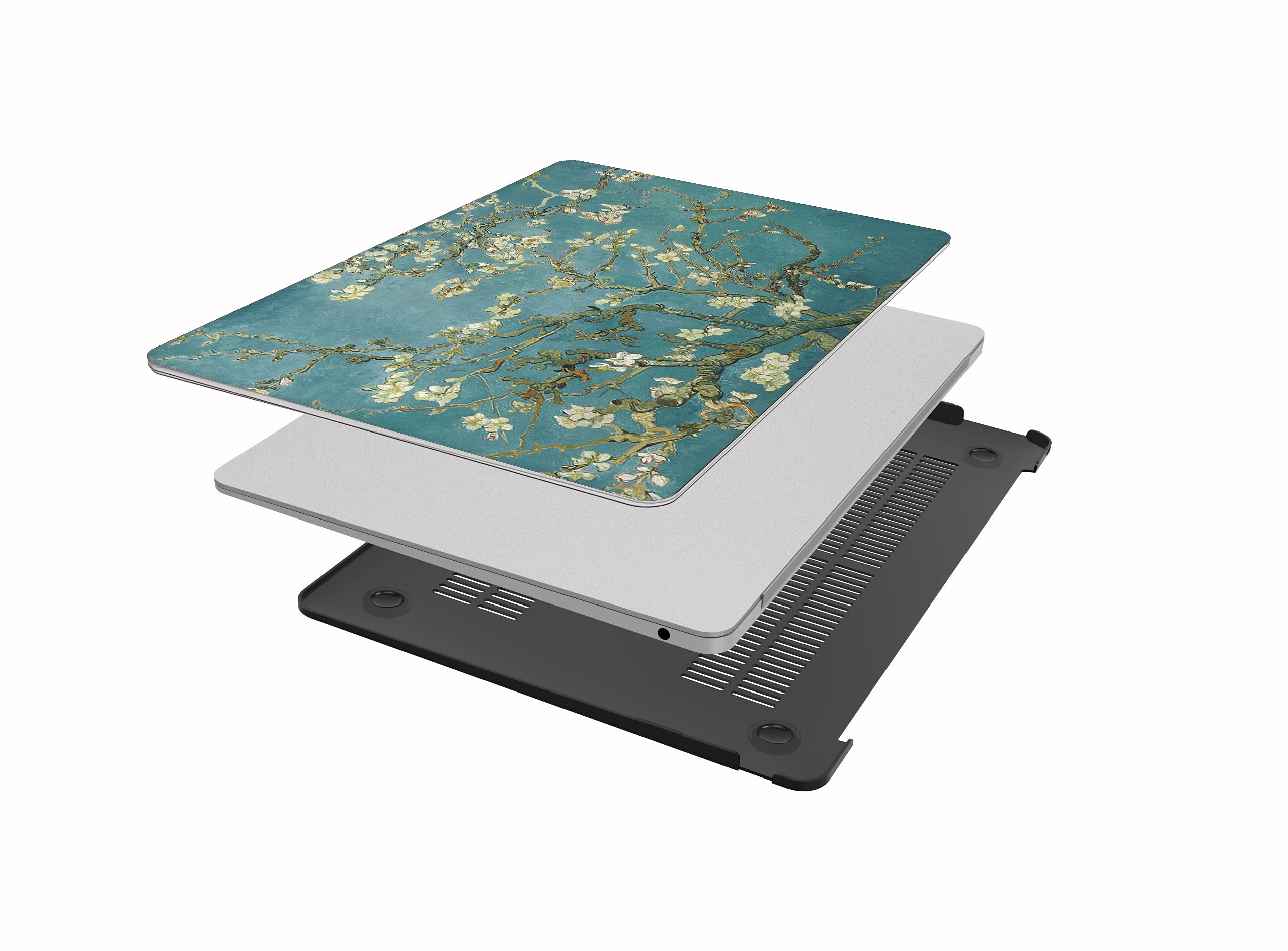 Coque Rigide Pour MacBook Air 13 Pouces (2020-2022, Modèles A2337 M1/A2179/A1932) - Plastique, Design Ultra-mince - Couverture Clavier Incluse