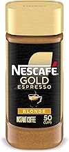 NESCAFÉ Gold Espresso Blonde, Instant Coffee, 3.5 oz