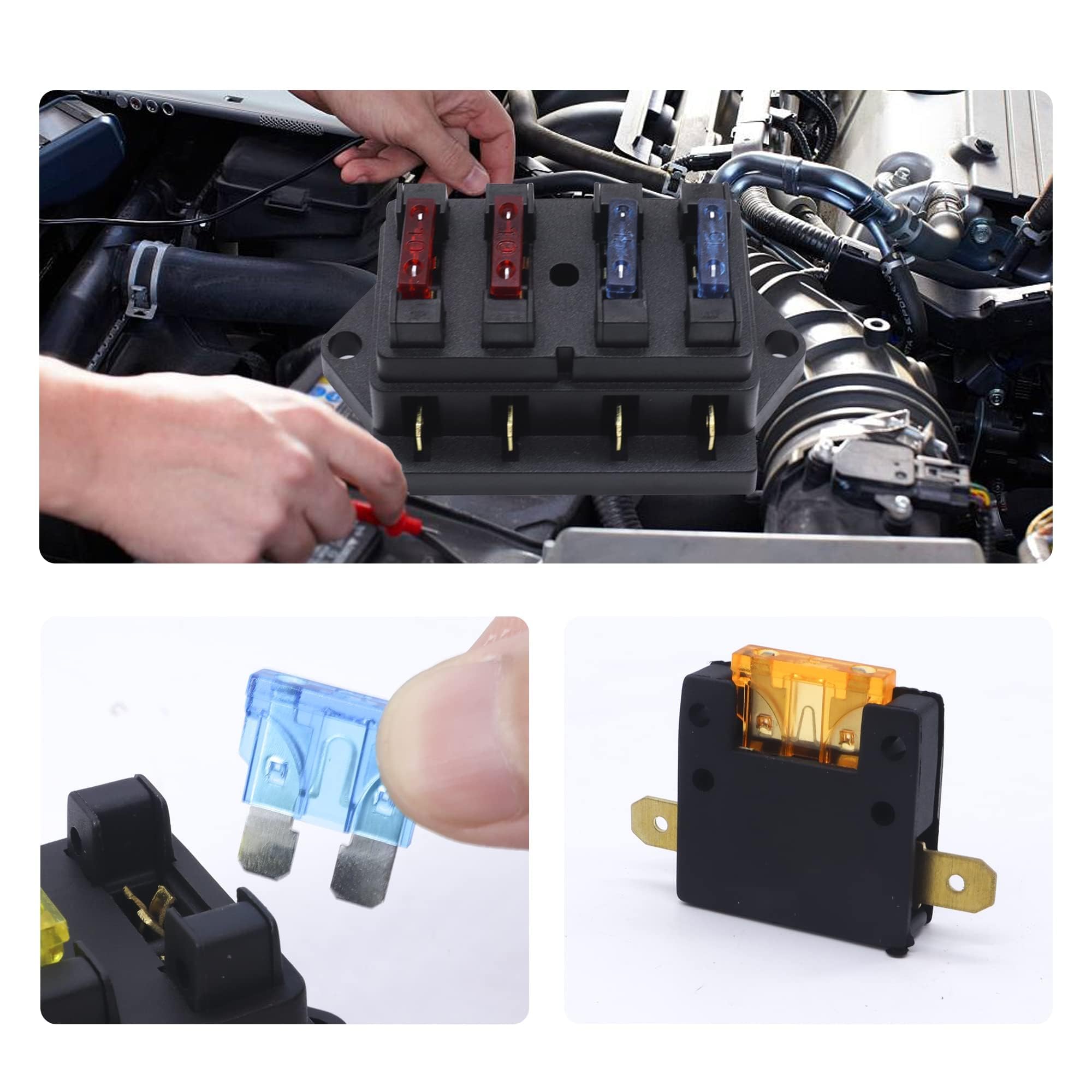The Lord of the Tools 1 Set van 12V-24V Automotive 4-weg Waterdichte
