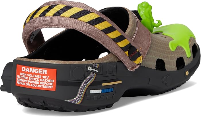 Сабо Crocs Ghostbusters Classic, цвет: Зелёный — фото 5