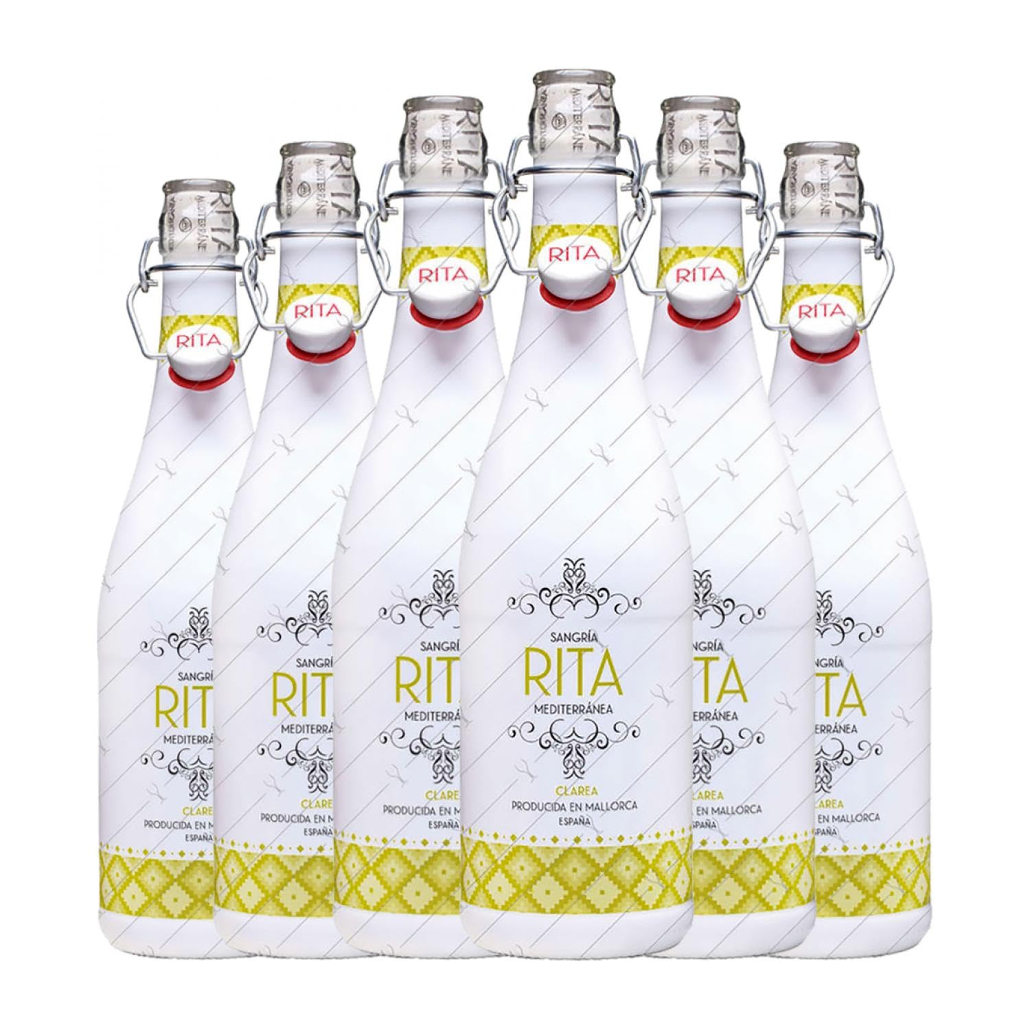 Sangriawein Rita. Clarea 75 cl (Karton mit 6 Flaschen von 75 cl)