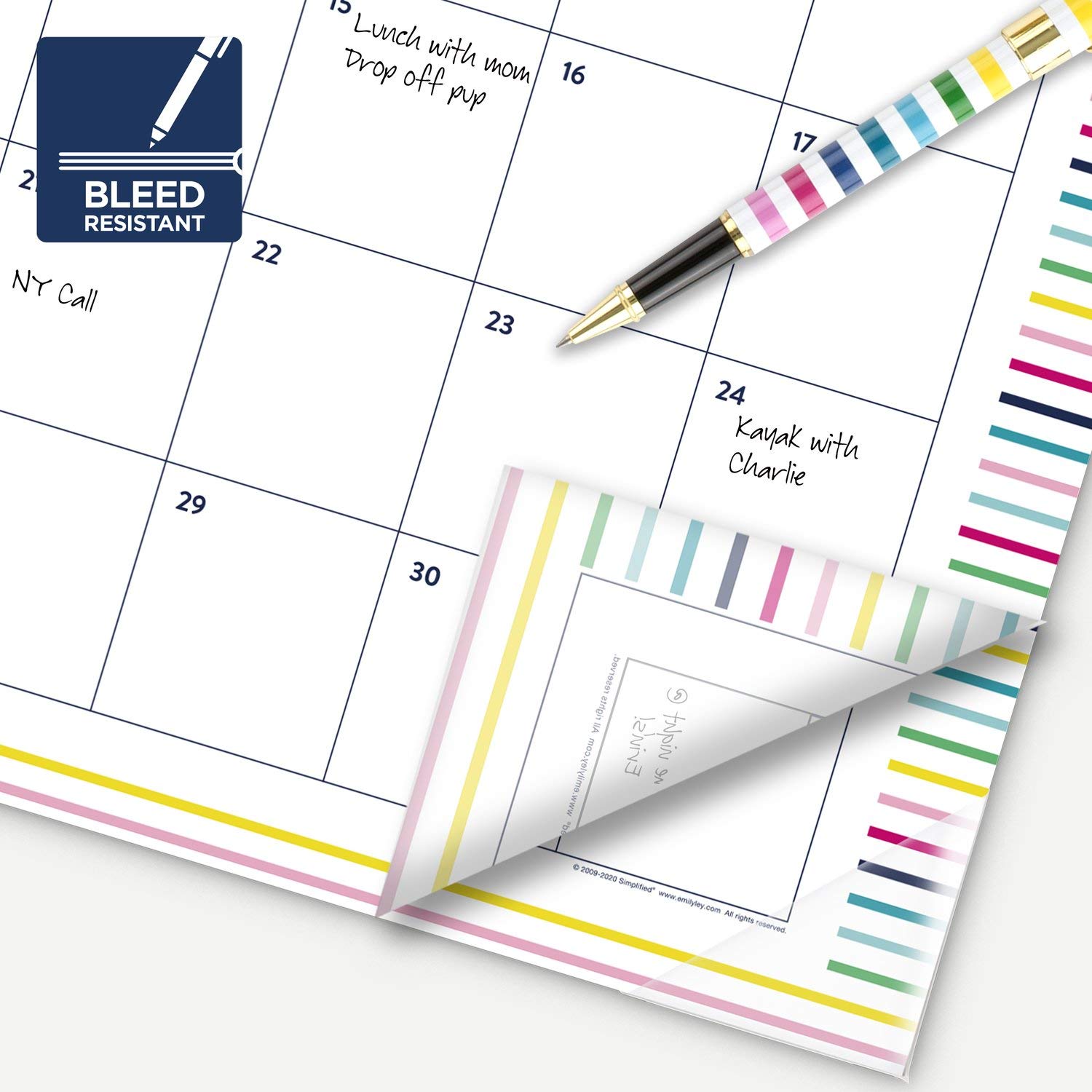 Academic Planner 2021-2022, Simplified By Emily Ley For AT-A-GLANCE Monthly Planner, 8-1/2" X 11", Large, For School, Teacher, Student, Dogwood (EL61-091A - View #14