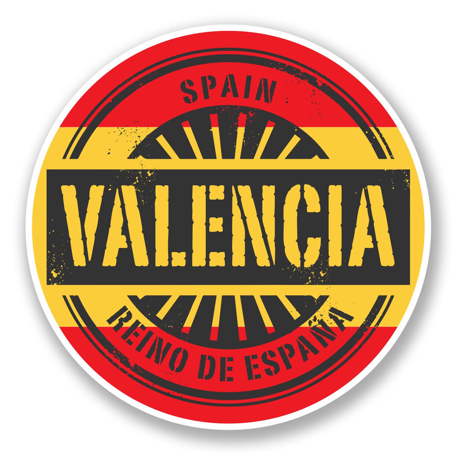 2 x 10cm/100 mm Algarve Portogallo Vinile adesivo STICKER ADESIVO da viaggio per portatile auto bagagli segno Fun #6339