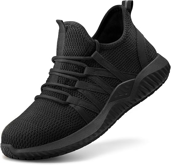 Steel Toe Shoes for Men Women丨Waterproof Comfortable Safety Sneakers