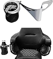 Vista 8 de TCT-MOTORPARTS Soporte para vasos de bebidas para Harley Electra Glide Ultra Limited FLHTK Touring Tri Classic 2014-2016