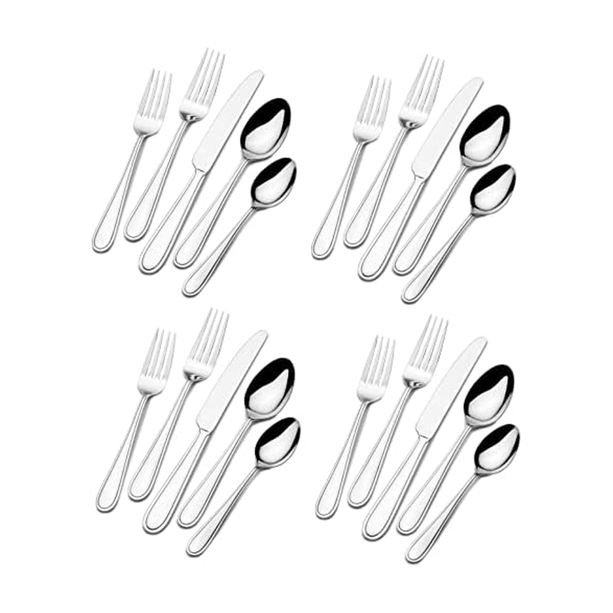 Amazon.com: Gourmet Basics by Mikasa 5148973 Westfield 20-Piece