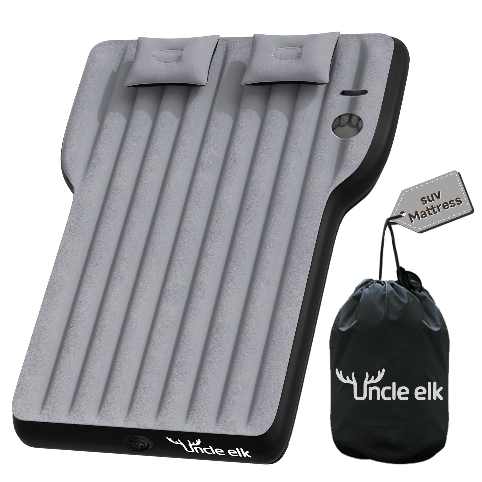 Uncle elk Tesla Model Y Mattress, Inflatable SUV Mattress for Portable Camping Mattress, Foldable Air Mattress with Air Pump and Storage Bag for Tesla