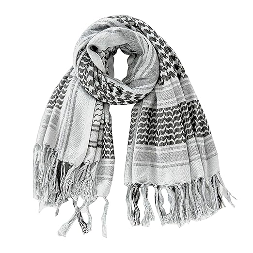 Amazon | パレスチナ スカーフ ケフィーヤ - パレスチナ ヘッド ラップ