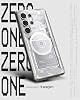 Spigen Ultra Hybrid MagFit Case for Samsung Galaxy S25 Ultra Compatible with MagSafe Zero One White