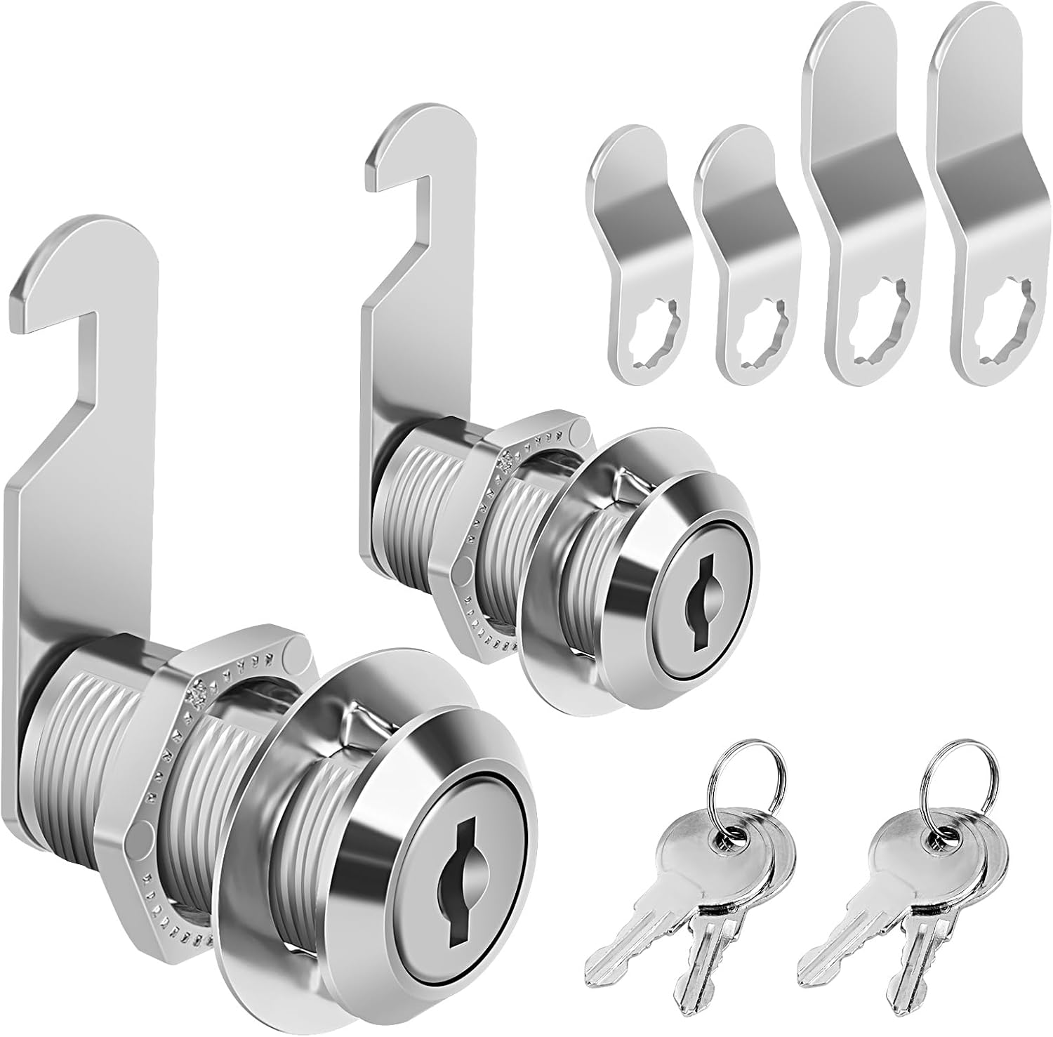 Pertinel Cam Lock Keyed Alike, 11/8'' (Length) Cylinder Fits