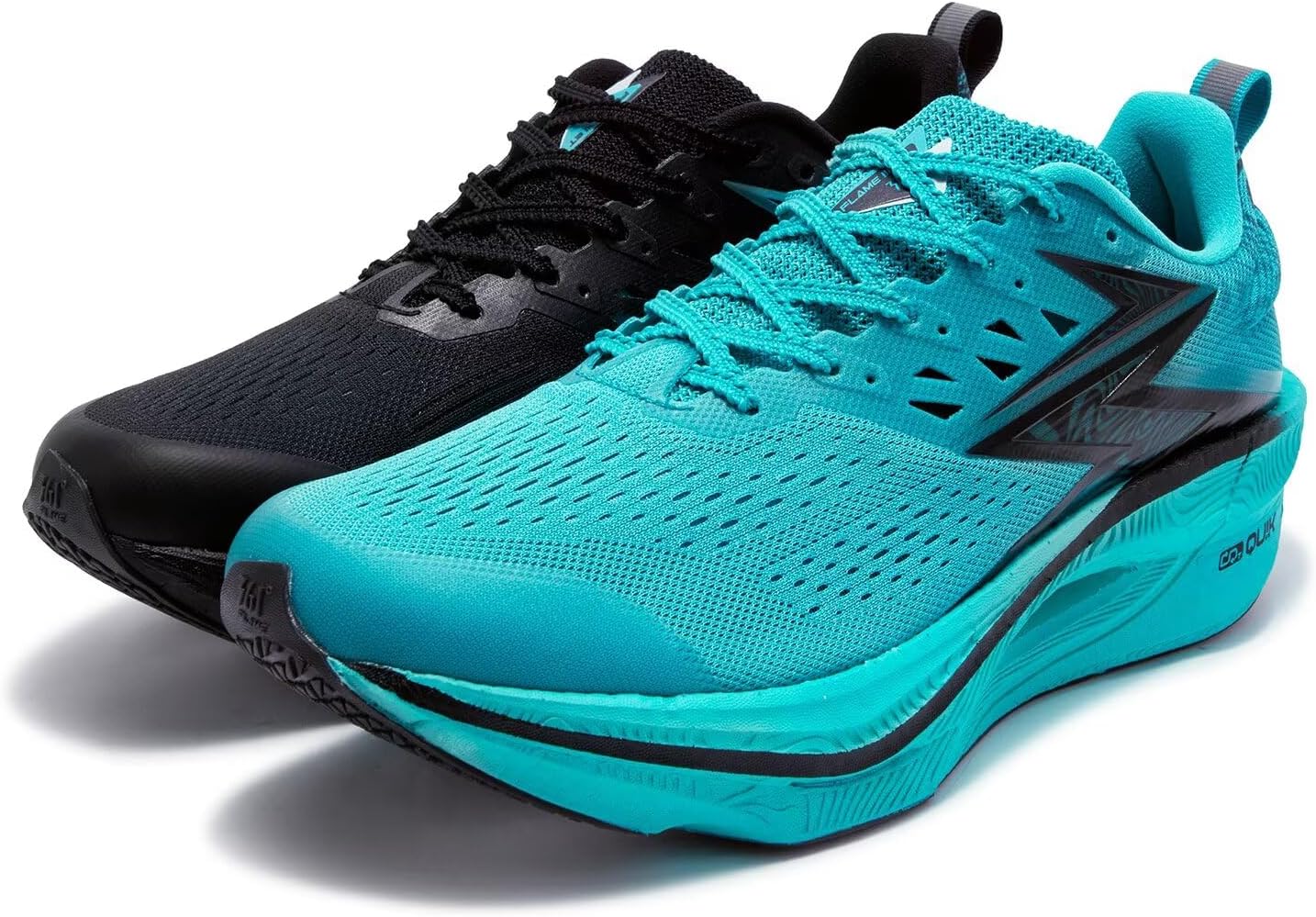 361° Flame 3ET Running Shoes for Men Wide Foot Sneakers Lightweight,Breathable,Cushion,Carbon Plate Running Shoes for Professional Race,Marathon Training Shoes,Zapatillas para Hombres profesionales