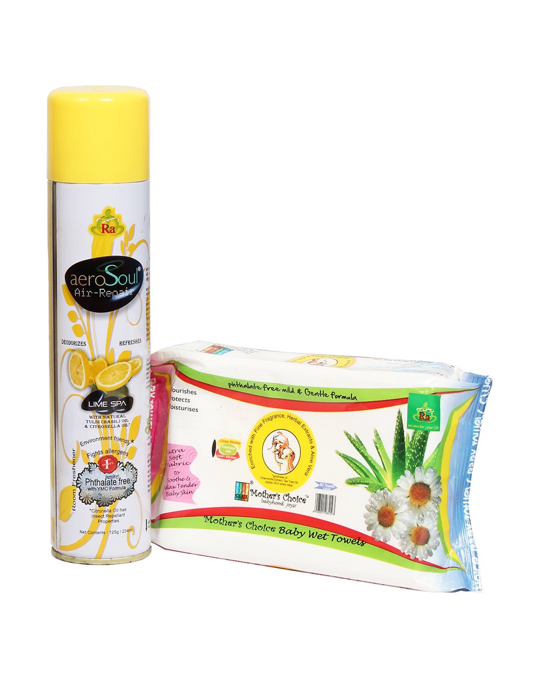 COMBO PACK aerosoul Lime Spa Room air freshener & Insect Repellant