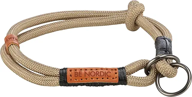 TRIXIE Zug-Stopp Hundehalsband BE Nordic M – Bequemes Halsband für mittelgroße Hunde