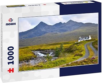 Noah Jigsaw Puzzle Welcome to Sligachan, one of The Most Beautiful and Unique Locations on The Isle of Skye and Indeed in The Whole of Scotland. Isle of Skye, Highland, Scotland 1000 Pieces