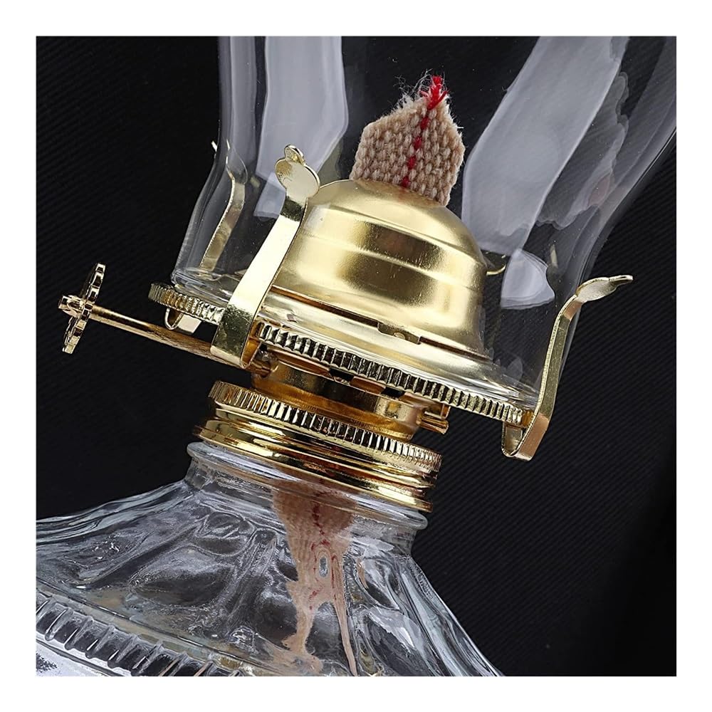 Amazon.com: High-Quality Cotton Wick Oil Lamp Adjustable Flame