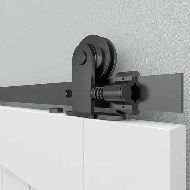 Kit de Herrajes para Puerta Corredera WOLFBIRD 5.5FT - Resistente y Fácil Instalación