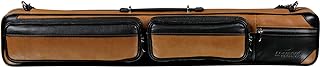 Longoni Giotto Autunno Luxury Leather Pool Carom Billiard Soft Cue Case 4 x 8