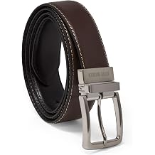 Men's Reversible Men's Dress Casual Every Day Leather Belt