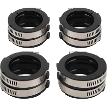 WOOSTAR Carburetor Intake Manifold Pipe Replacement for 1985-2007 V-MAX 1200 VMX12V OEM 1FK-13597-00 Pack of 4
