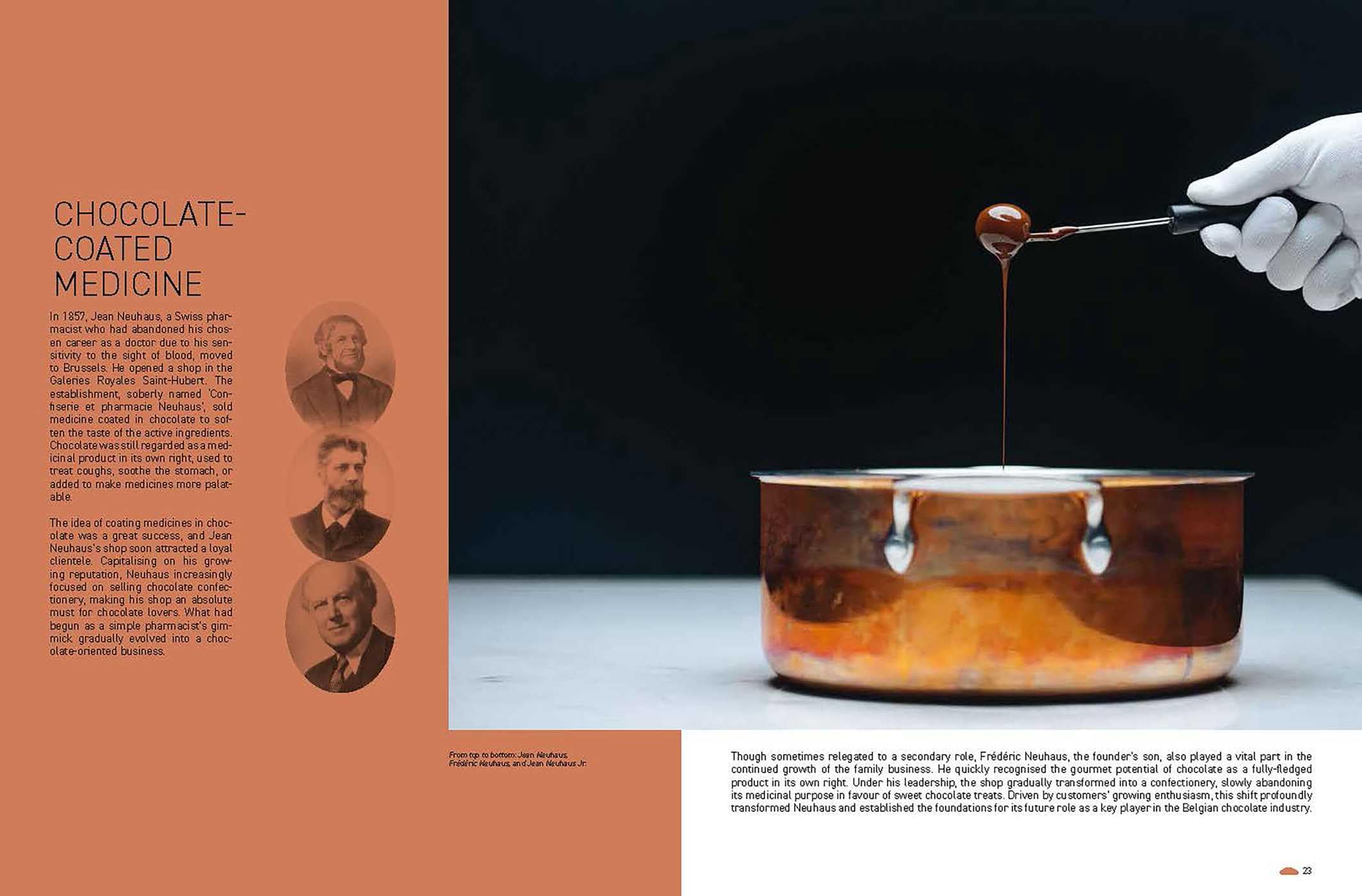 NEUHAUS Inventor of the Belgian praline /anglais