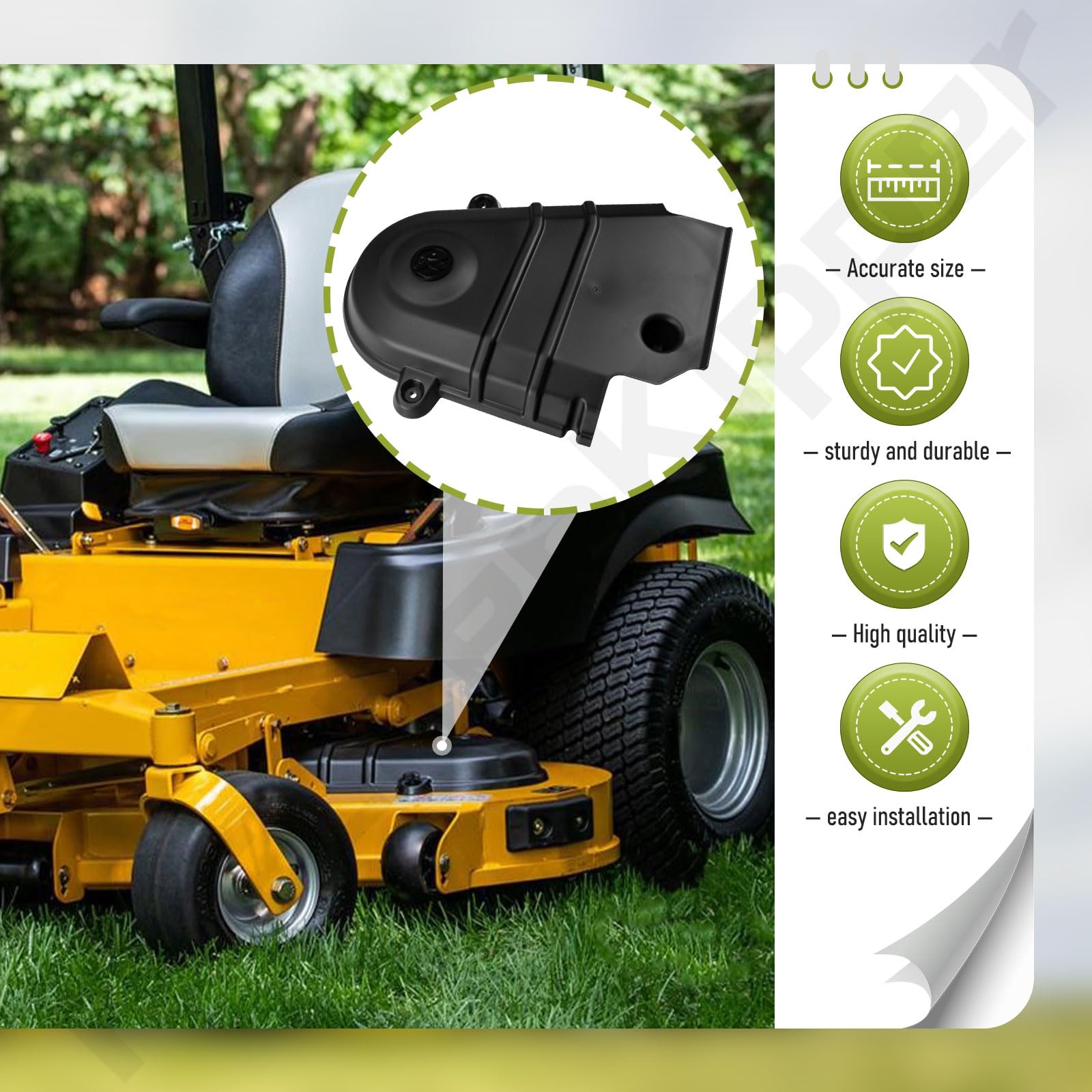 Amazon.com : KitchenKipper 604723 Left Belt Guard (5/8 Hole