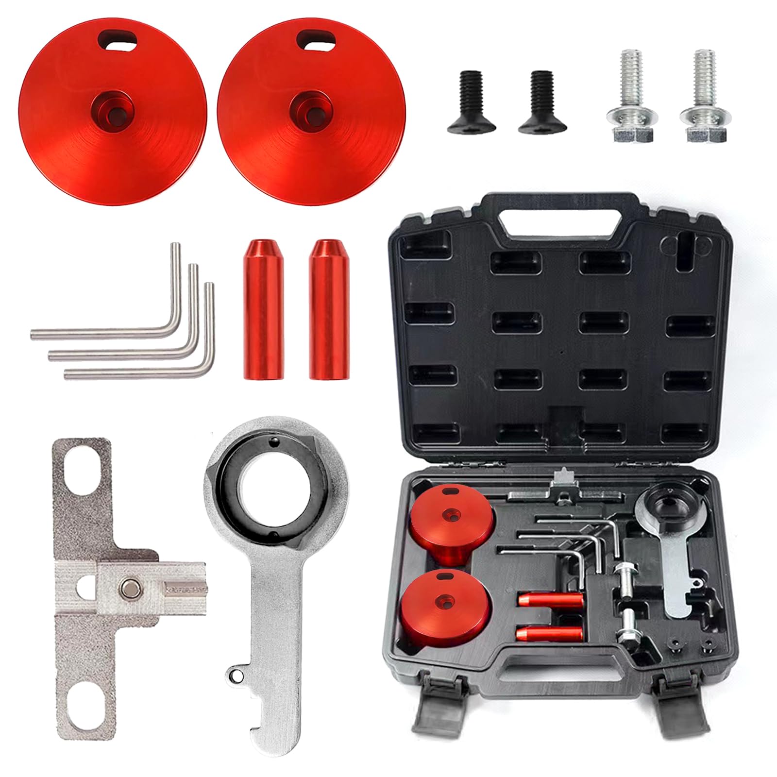 Aisny Kit Messa in Fase per Ford 2.0 TDCi, Strumento di Regolazione Dell'albero a Camme per Ford Focus Transit S-Max 2.0 TDCi EcoBlue WT
