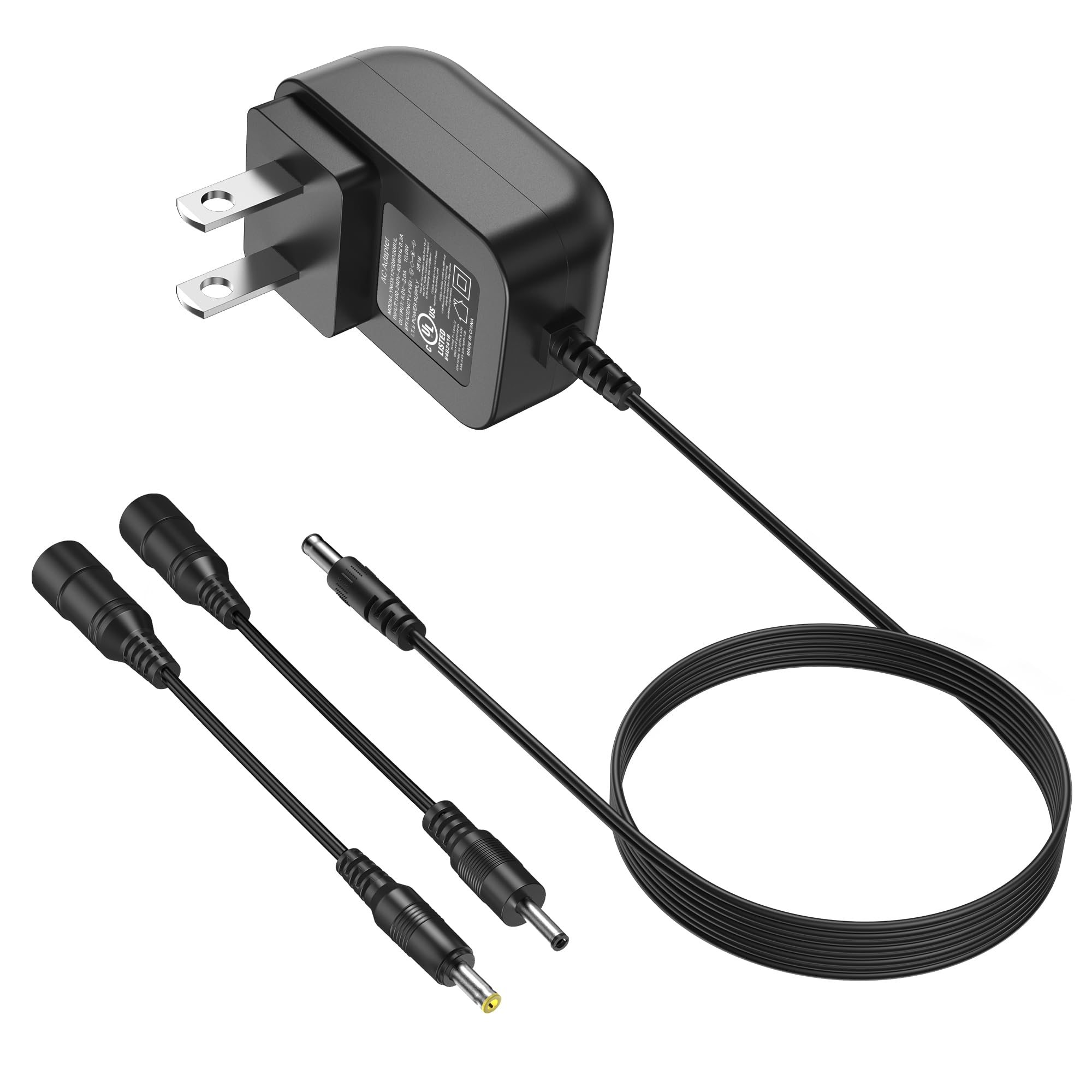 5V Digital Picture Frame Power Cord Replacement for Skylight for HP for Aluratek for BSIMB for Feelcare for Philips Smart Digital Picture Frame