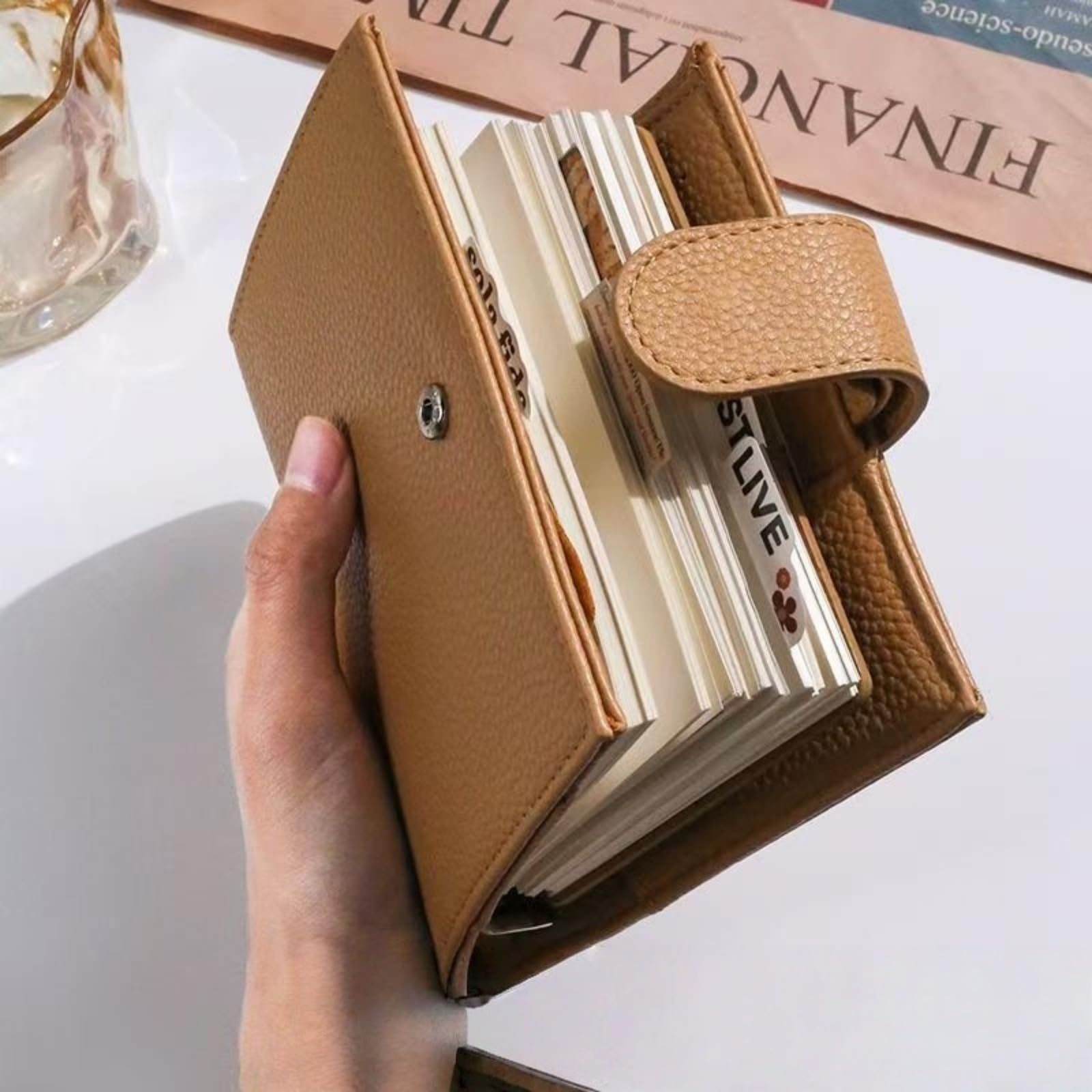 Amazon | a7 システム手帳 メモ帳 ビジネス ダブルリング システム